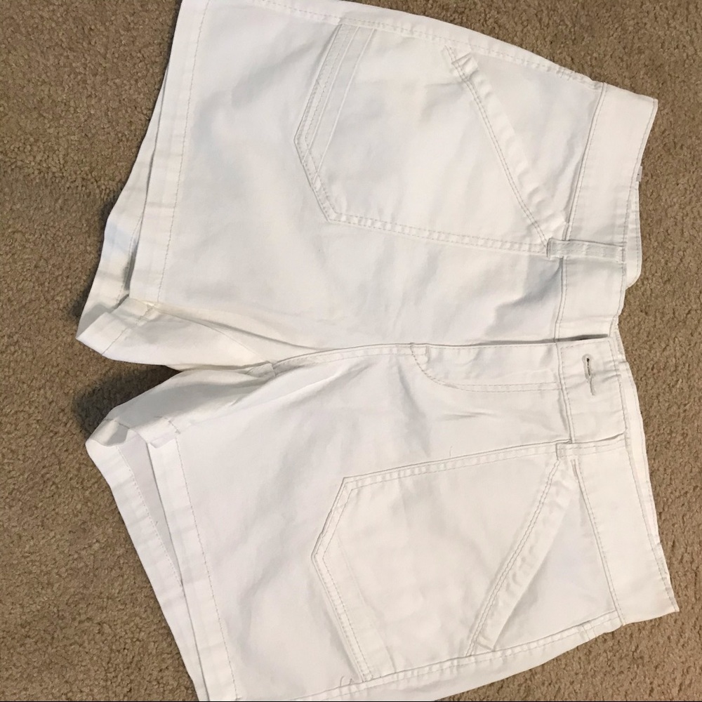 White shorts
